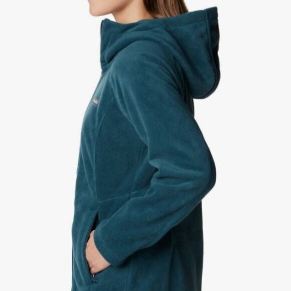 Columbia Women’s Benton Springs II Long Hoodie Jacket -New - Picture 2 of 12